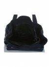 GEANȚĂ DIN PIELE shopper bag Vittoria Gotti bleumarin V501