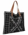 Geantă Shopper Italiană cu Mode La Modă 5887 Neagră