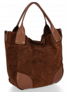 GEANȚĂ DIN PIELE universală Genuine Leather maro 811746