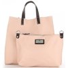 GEANȚĂ DIN PIELE universală Genuine Leather roz de pudră 691756