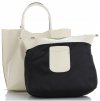 GEANȚĂ DIN PIELE shopper bag Vittoria Gotti bej V355