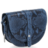 GEANȚĂ DIN PIELE tip poștaș Vittoria Gotti denim V5751COCO