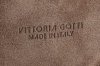 GEANȚĂ DIN PIELE tip poștaș Vittoria Gotti maro pământiu V6585