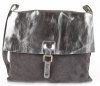 GEANȚĂ DIN PIELE tip poștaș Genuine Leather negru 50724