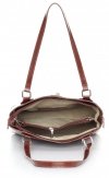 GEANȚĂ DIN PIELE clasică Genuine Leather maro J6088
