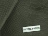 GEANȚĂ DIN PIELE shopper bag Vittoria Gotti verde de sticlă V8804