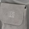 GEANȚĂ DIN PIELE shopper bag Roberto Ricci gri 19145