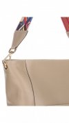 Kožené kabelka shopper bag Genuine Leather zemitá K26