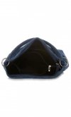 Kožené kabelka shopper bag Vittoria Gotti modrá V3821