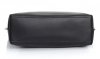 Kožené kabelka shopper bag Genuine Leather čierna 6047