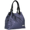 Kožené kabelka shopper bag Vittoria Gotti tmavo modrá V2053
