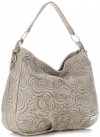 Kožené kabelka shopper bag Vittoria Gotti zemitá V80013