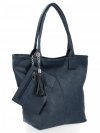 Dámska kabelka shopper bag Hernan tmavo modrá HB0339