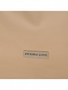 Kožené kabelka shopper bag Vittoria Gotti tmavo béžová V230
