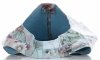 Kožené kabelka shopper bag Vittoria Gotti svetlo modrá VF9802