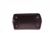 Kožené kabelka univerzálna Genuine Leather čokoládová 9A