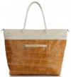 Kožené kabelka shopper bag Vittoria Gotti ryšavá V691622