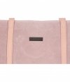 Kožené kabelka shopper bag Vittoria Gotti ružová V2939