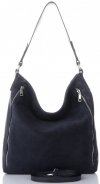 Kožené kabelka shopper bag Vittoria Gotti fialová V3368