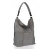 Kožené kabelka shopper bag Roberto Ricci šedá 19141