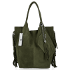 Kožené kabelka shopper bag Vittoria Gotti B16