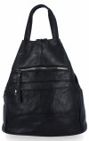 Dámská kabelka batôžtek Herisson čierna 1452H2023-43