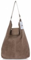 Kožené kabelka shopper bag Vittoria Gotti zemitá V3292C