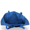 Kožené kabelka shopper bag Vittoria Gotti kobaltová V775