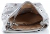 Kožené kabelka shopper bag Vittoria Gotti svetlo šedá V3077Z