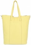 Dámska kabelka shopper bag Vittoria Gotti limetková V693248