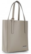 Kožené kabelka shopper bag Vittoria Gotti béžová V3121