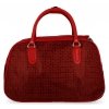Dámska kabelka kufrík Or&Mi červená A388