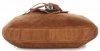 Kožené kabelka listonoška Genuine Leather tmavo modrá 4022
