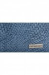 Kožené kabelka shopper bag Vittoria Gotti modrá V2054