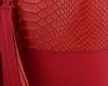 Kožené kabelka shopper bag Vittoria Gotti červená V344