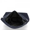 Kožené kabelka shopper bag Roberto Ricci tmavo modrá 19136