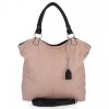 Dámska kabelka shopper bag Hernan púdrová ružová HB0150