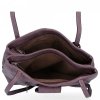 Dámska kabelka shopper bag Hernan fialová HB0225