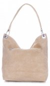 Kožené kabelka shopper bag Vittoria Gotti zemitá V3821