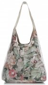 Kožené kabelka shopper bag Vittoria Gotti zemitá VF9802