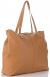 Kožené kabelka shopper bag Vittoria Gotti ryšavá V5705