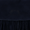 Kožené kabelka listonoška Vittoria Gotti tmavo modrá DB52