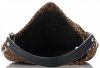Kožené kabelka univerzálna Genuine Leather čierna 5692