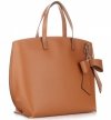 Kožené kabelka shopper bag Vittoria Gotti ryšavá V6D BIGru