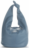Kožené kabelka univerzálna Vittoria Gotti modrá V693658