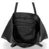 Kožené kabelka shopper bag Vittoria Gotti čierna V21E