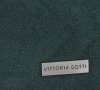 Kožené kabelka listonoška Vittoria Gotti fľašková zelená V3288C