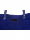 Kožené kabelka shopper bag Vittoria Gotti kobaltová V915