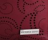 Kožené kabelka shopper bag Vittoria Gotti bordová V299F
