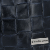 Kožené kabelka shopper bag Vittoria Gotti tmavo modrá B22